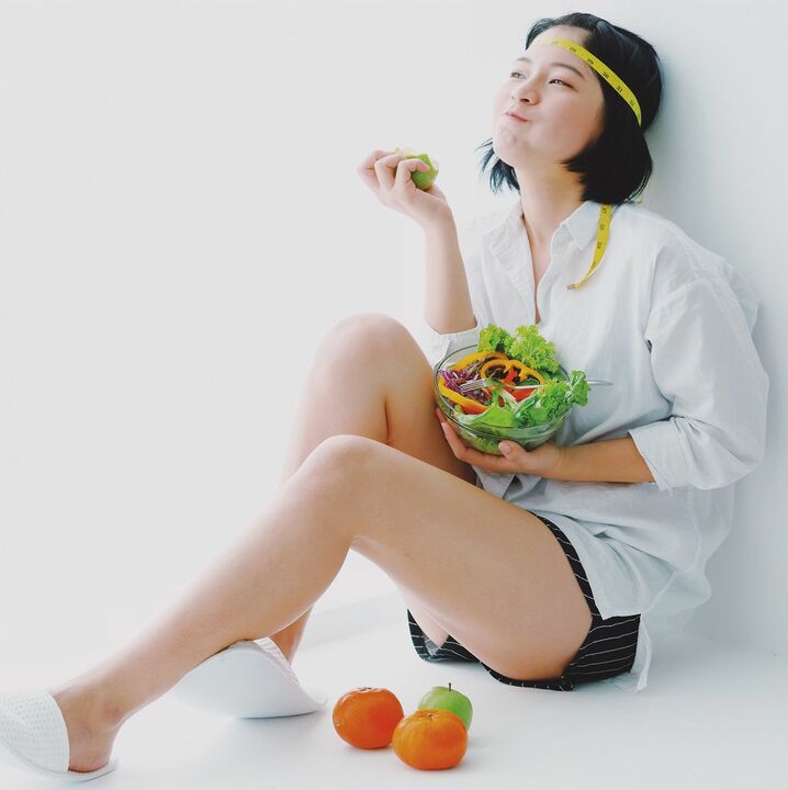 sallatë me perime të freskëta gjellë dobësimi dietë japoneze